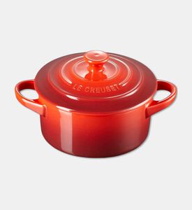 Le Creuset Classic Round Mini Cocotte Cerise, Red, 250-ml, Packshot View