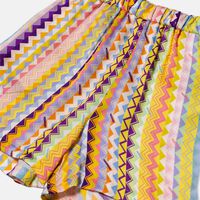 Colorful Zigzag Shorts