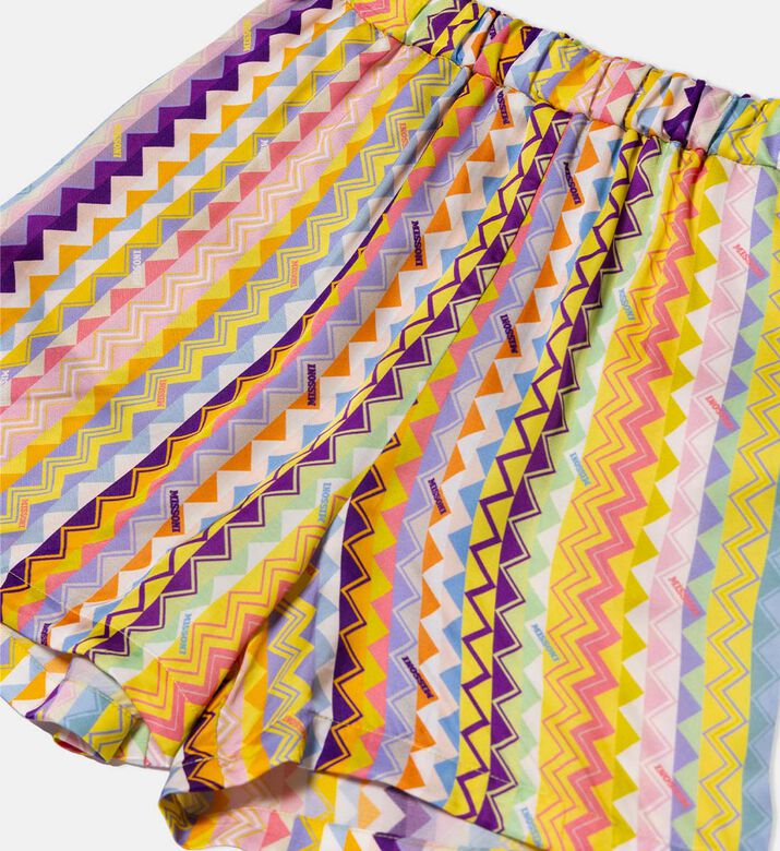 Colorful Zigzag Shorts