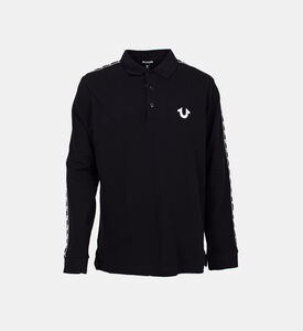 Horsehoe Logo Damask Polo Shirt