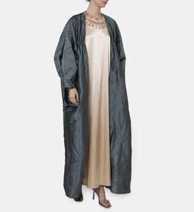 BARG Elasticated Gathering Oversized Abaya, Model View