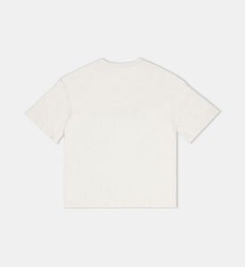 تيشيرت قطن بطبعة بلون متدرج