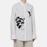 Floral Embroidered Shirt