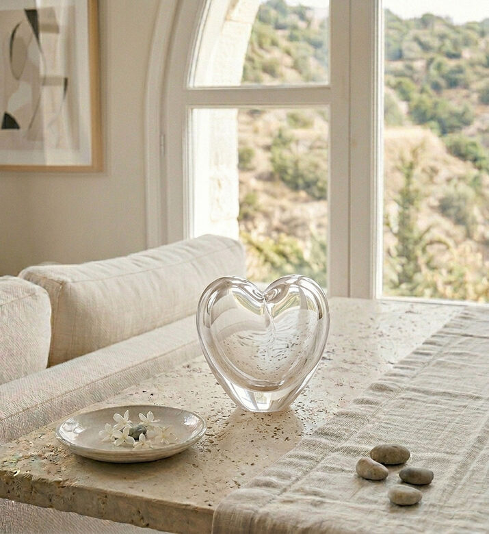 Duccio Di Segna Eros Mini Crystal Vase Centerpiece, Packshot View