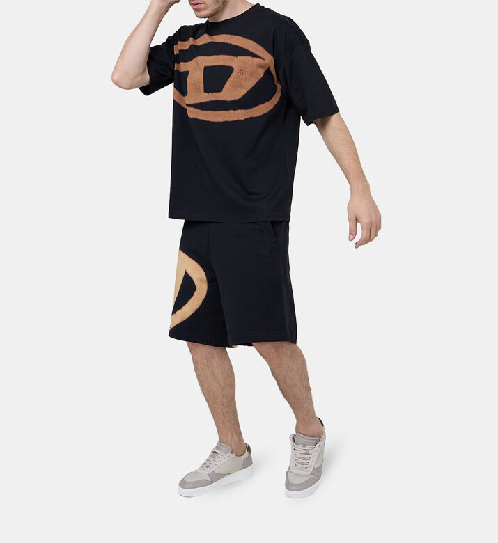 P-crow-bleach Sweat Shorts