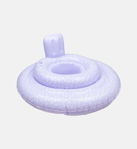 عوامة سباحة بمقعد للأطفال بنقشة جلد نمر