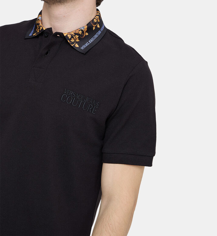 Baroque Collar Polo Shirt
