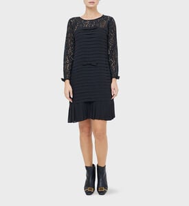 Bow Lace Detailed Dress Bow Lace Detailed Dress