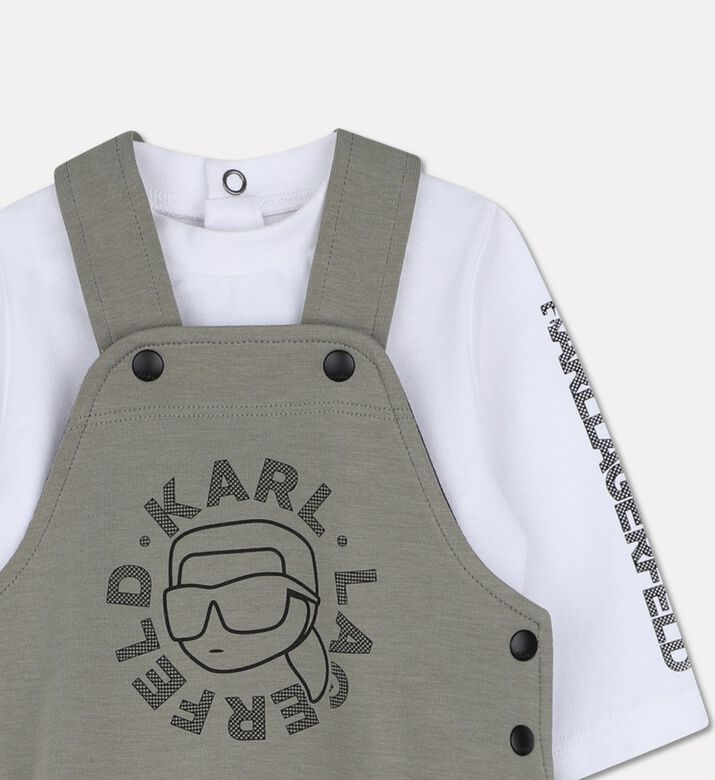 Karl Lagerfeld Dungarees  Long-sleeve T-shirt Set, Packshot View
