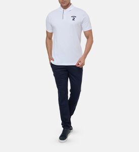 Hackett London Polo Heriyage, White, M, Model View Hackett London Polo Heriyage, White, M, Model View