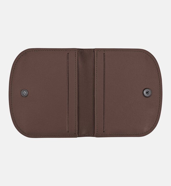 Longchamp Le Pliage Xtra Leather Cardholder, Light-brown, Packshot View