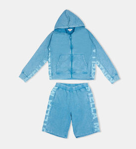Cotton Logo-tape Tracksuit