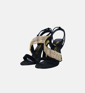 Mila Embellished Suede Sandals Mila Embellished Suede Sandals