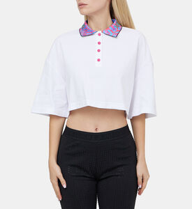 قميص قطن قصير بلوغو العلامة