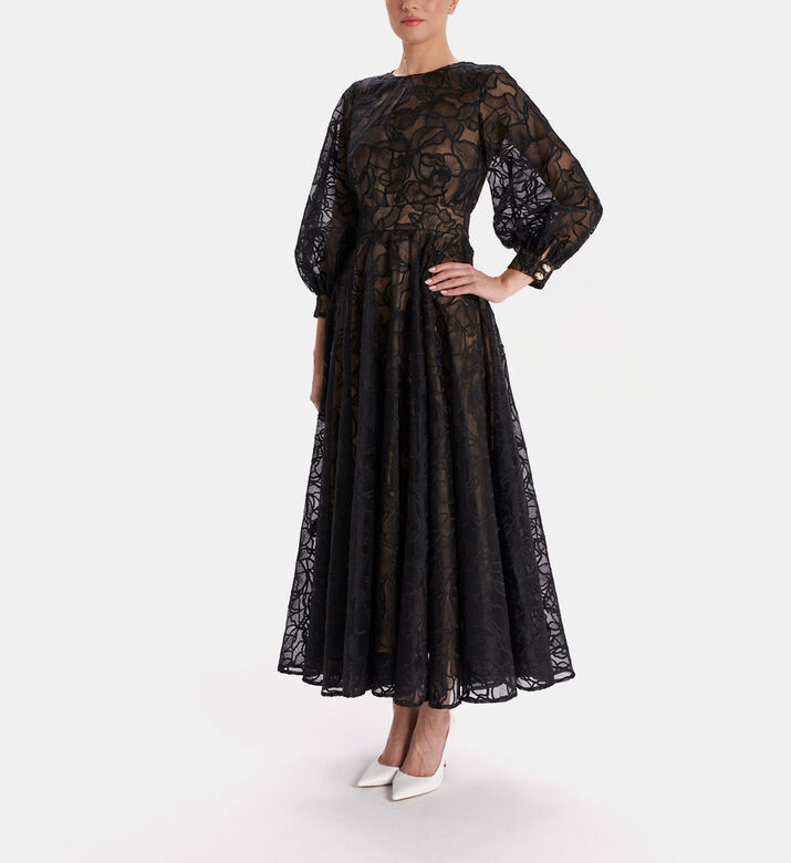 Stained Glass-inspired Midi Dress