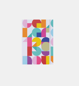 دفتر ملاحظات متعدد الألوان بشريط مطاطي