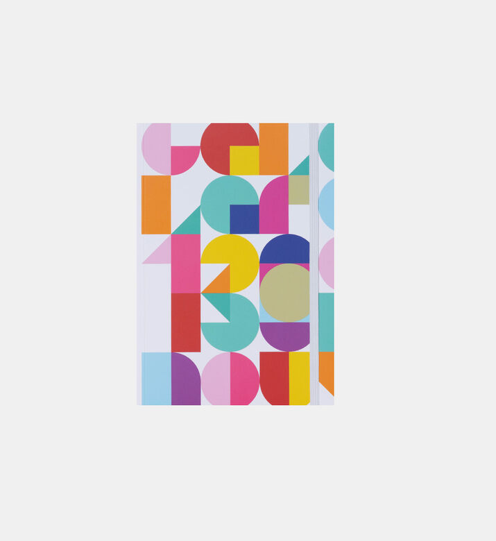 Elastic Band Multicolored Notebook