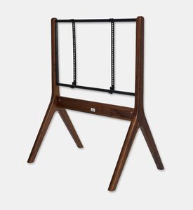 Home Deco and More Davis Wood Lacquered-finish Tv Stand, Walnut, Packshot View