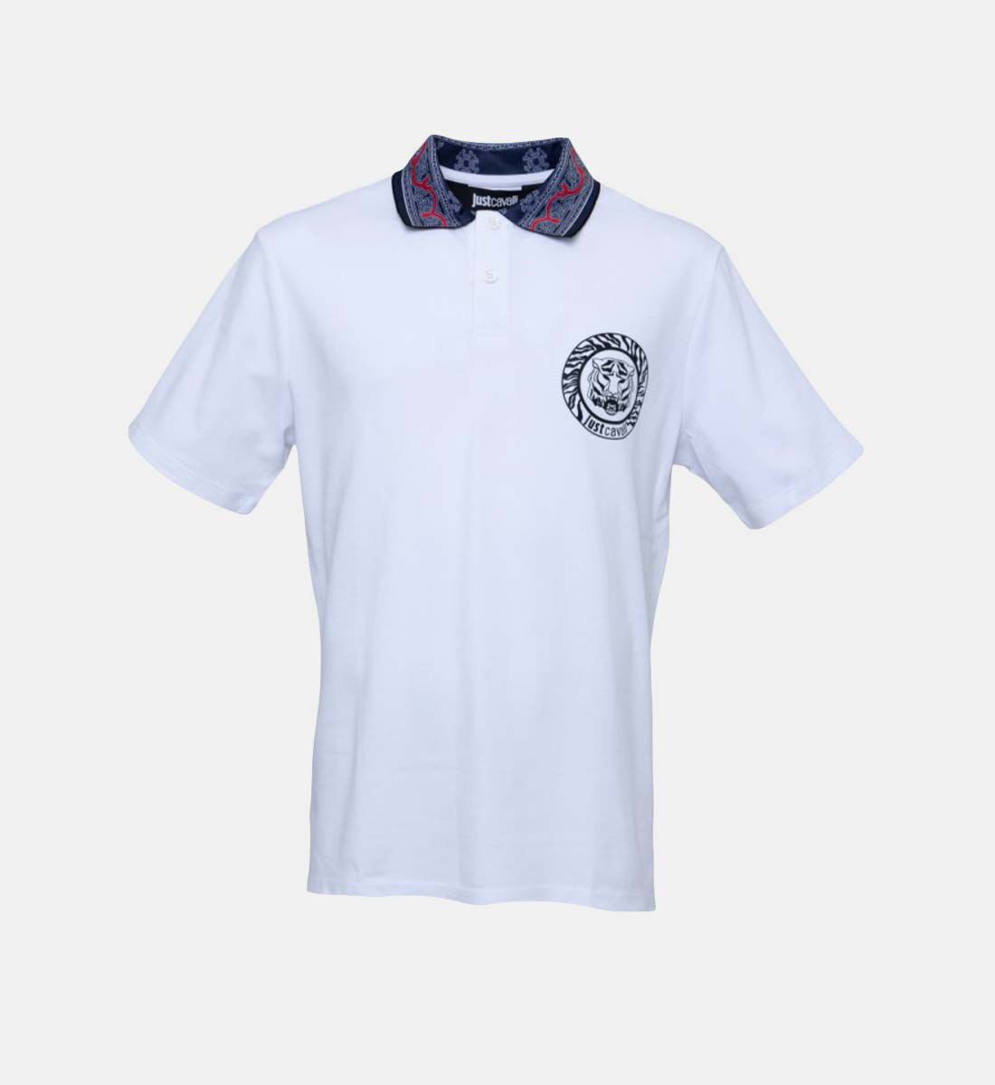 Just Cavalli Cotton Piquet Polo T shirt Polos Galeries