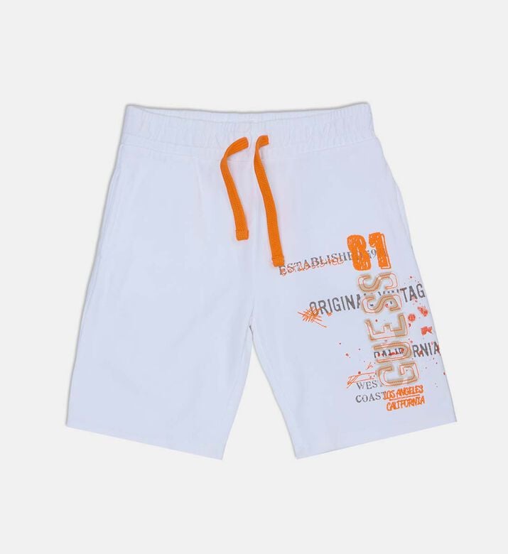 Logo-print Elastic Waistband Shorts