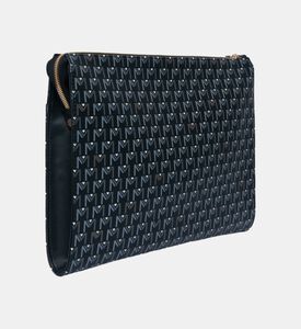 Vegan Leather Monogram Laptop Pouch Vegan Leather Monogram Laptop Pouch