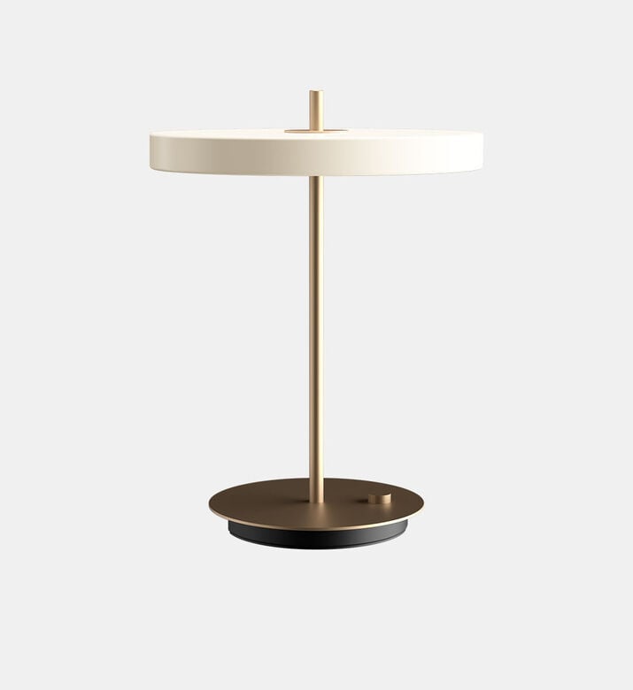 Umage Asteria Aluminum Table Lamp, White, Packshot View