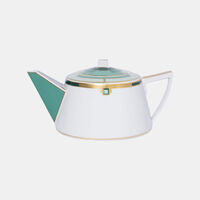 Emerald Porcelain Tea Pot