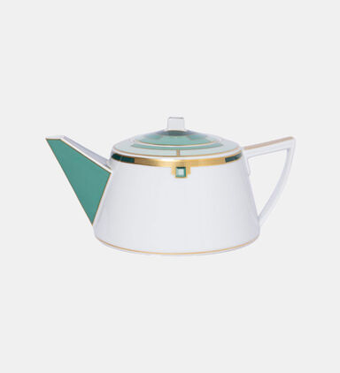 Emerald Porcelain Tea Pot