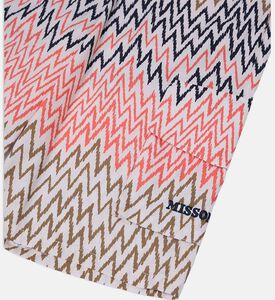 شورت كارجو بنقشة متعرجة