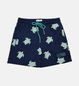 Holly and Beau Turtles Changing Swim Short, Packshot View