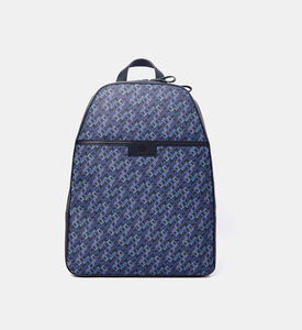 حقيبة ظهر بنقشة أحرف العلامة