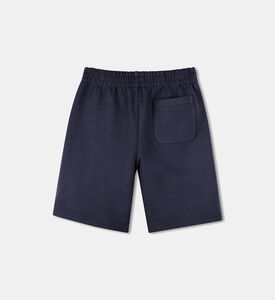 Embroidered Cotton Casual Shorts