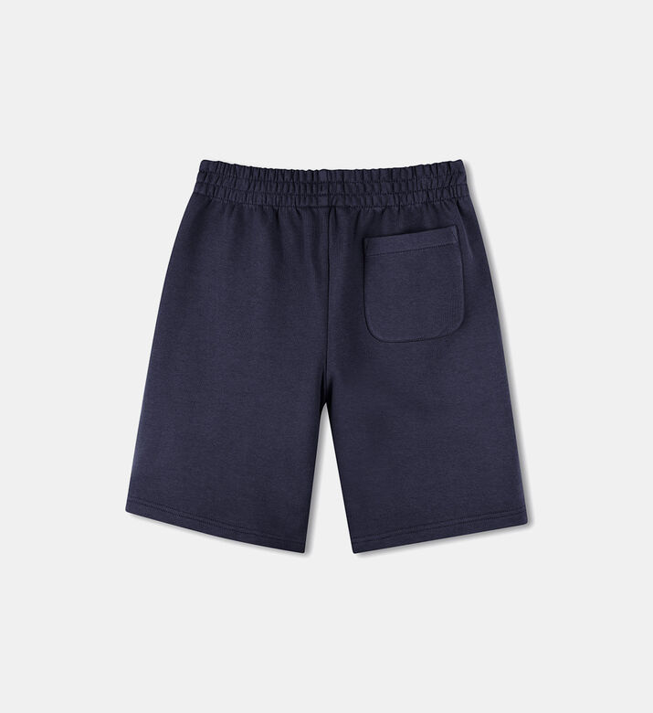 Embroidered Cotton Casual Shorts