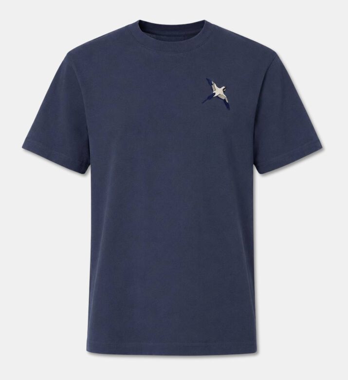 Axel Arigato Cotton Bee Bird Embroidered T-shirt, Packshot View