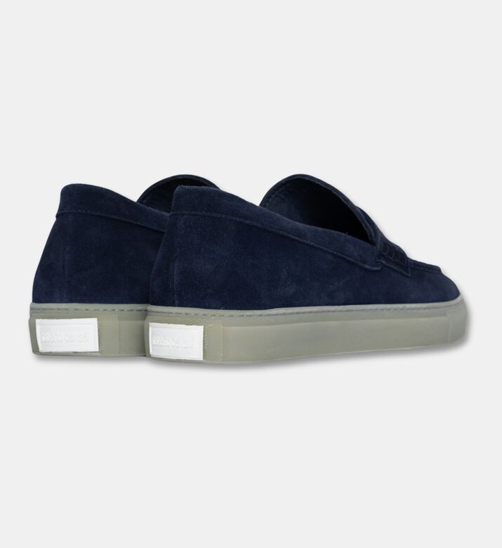 Roberto Cavalli Suede Slip-on Loafers, Navy, Eu-44, Packshot View