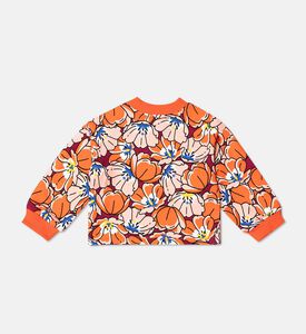 سويت شيرت صوف بطبعة على كامله