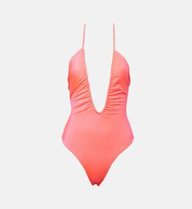 Halter One-piece Swimsuit Halter One-piece Swimsuit