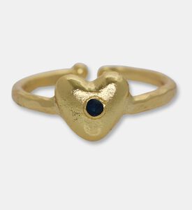 Ottoman Hands Ring Marina Heart Stack Adjus, Packshot View