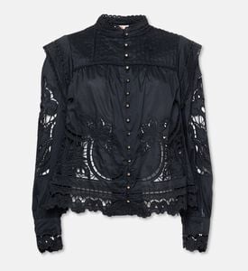 Farm Rio Richelieu-embroidery Blouse, Packshot View