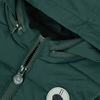 Parka Logo-badge Padded Vest