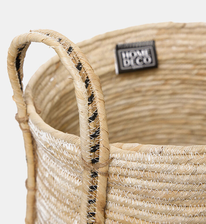 Home Deco and More Corn Husk Basket, Natural, S, Packshot View