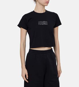 Logo-print Short-sleeve Cropped T-shirt
