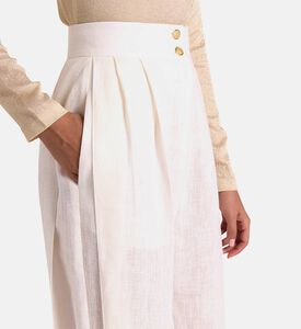 Linen Pleated Trousers