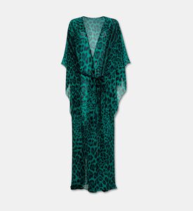 Godalia All-over Leopard-print Kaftan, Packshot View