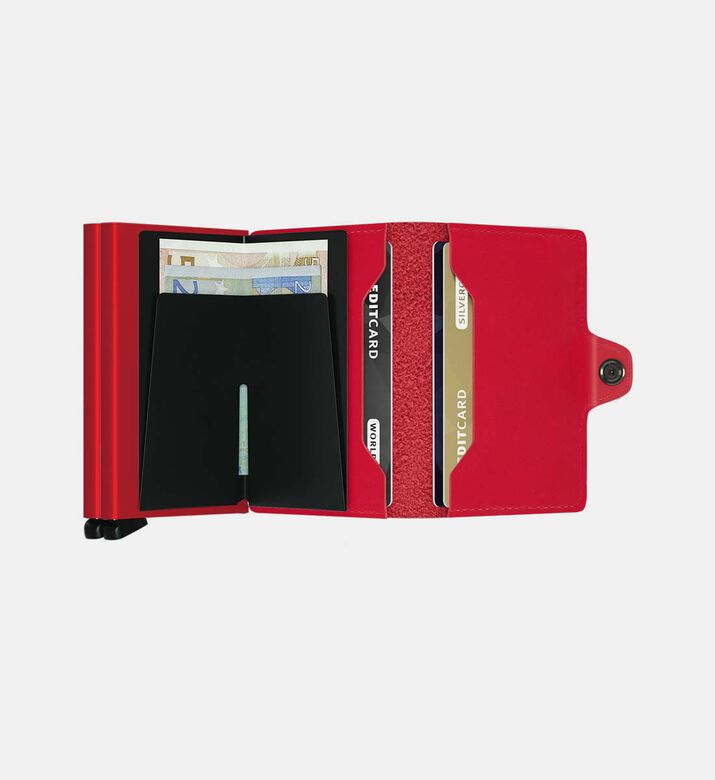 محفظة جلدية مزدوجة أصلية