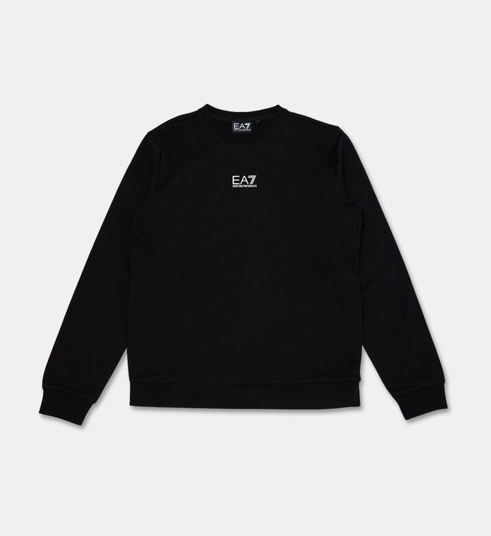 EA7 Sweatsh Core, Black, 10y, Packshot View
