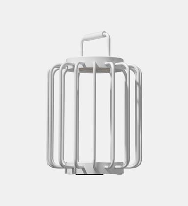 Bangkok Aluminum Short Lantern Lamp