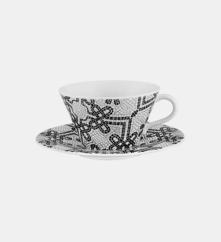 Calcada Portuguesa 2-piece Saucer Teacup Set