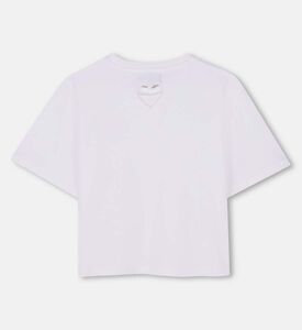 Hollow-heart Short-sleeve T-shirt Hollow-heart Short-sleeve T-shirt