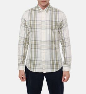 Vince Shirt Dunluce, Green, M, Model View